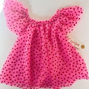 Cat & Jack Pink Heart Dress